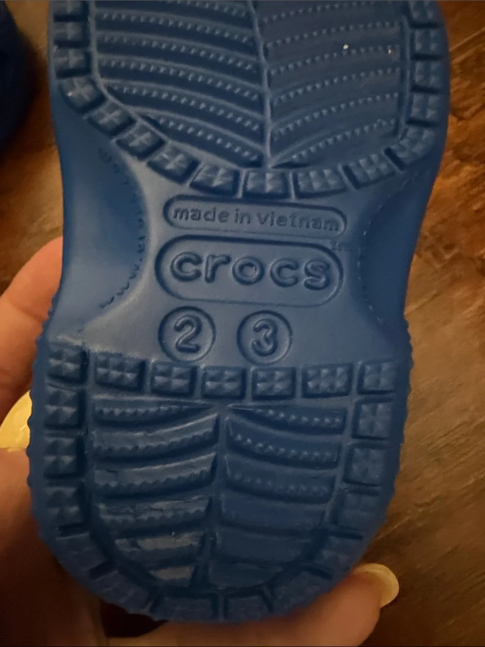 Toddler Crocs Size 2/3